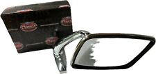 Triumph Stag door Chrome Mirror genuine  TEX RIGHT  Hand Oblong  Convex  +Gasket