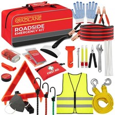 GADLANE Roadside Emergency Extra Large Car Breakdown Jump Leads First Aid Xlarge