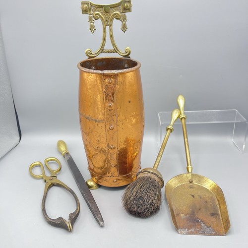 Copper brass companion set - brass,