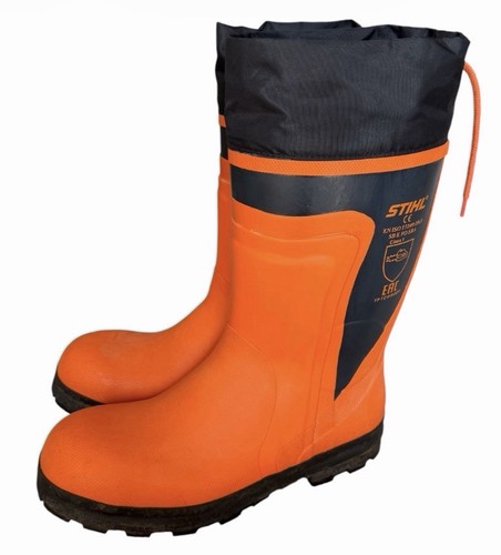 Stihl steel toe - boots, size