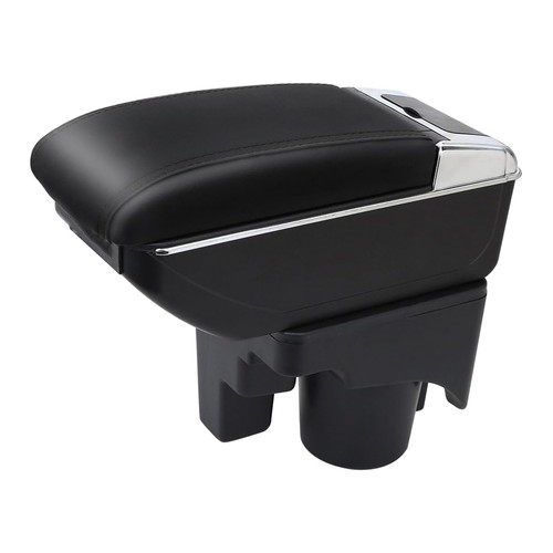 Dual layer armrest box for - armrest, vw