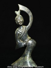 4.1" Old Chinese Tang Bronze