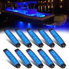 10Pcs Marine Boat 6LED Deck