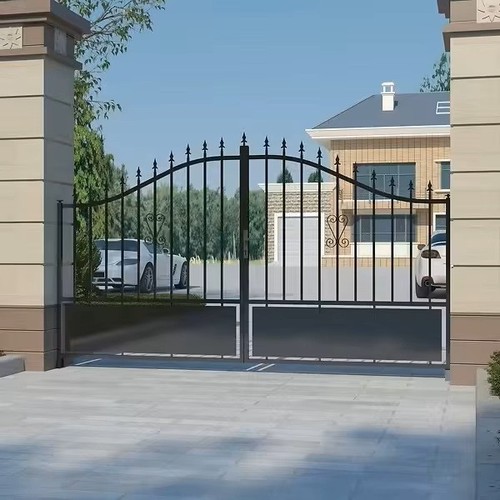 Driveway gates steel wide x - driveway,