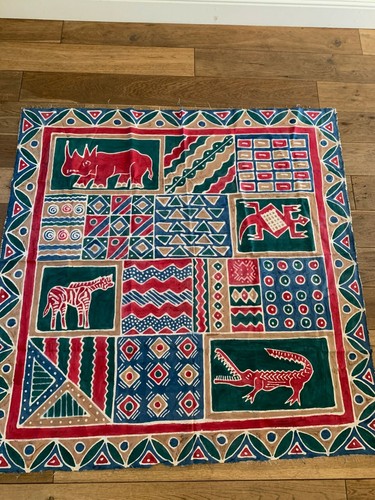 Zimbabwe batik wall hanging - zimbabwe,