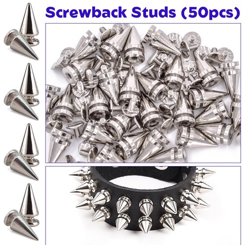 Punk cone spikes screwback - spikes,