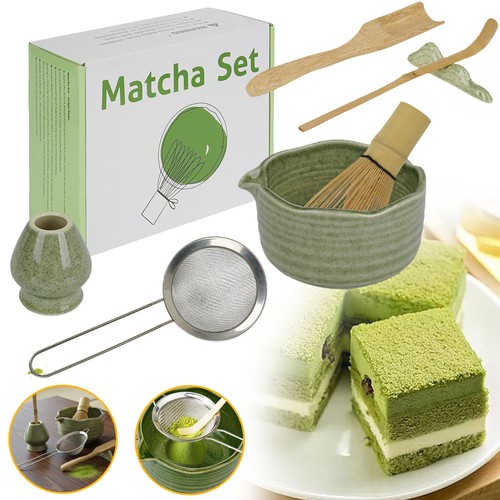 7pcs matcha tea - set, with
