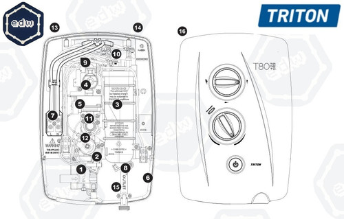 Triton t80 easy fit - triton, /
