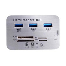 3 Port USB 3.0 Hub MS SD M2 TF