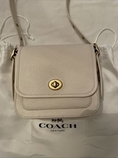 Coach Leather Crossbody Bag In
