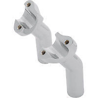 Chrome pullback risers - chrome, 5