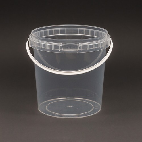 Clear bucket lid tubs - bucket,