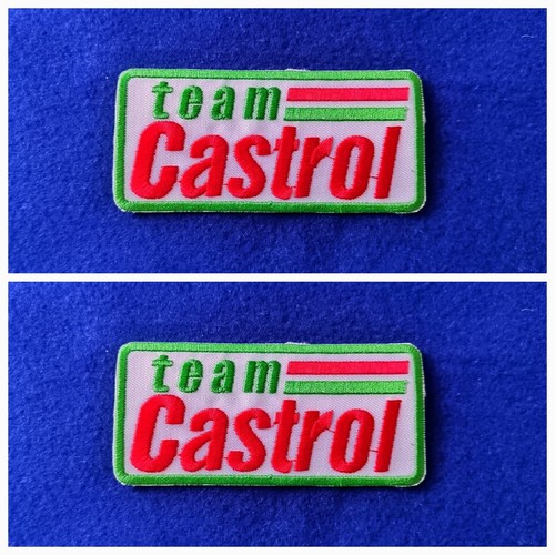 Castrol oil patch pair - oil,