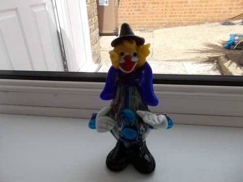 Vintage blue murano glass - murano,