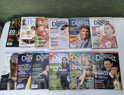 Readers digest magazines 2008 - digest,