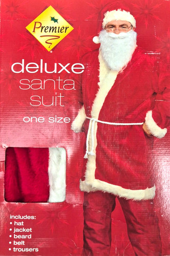 Adult deluxe santa suit - ,