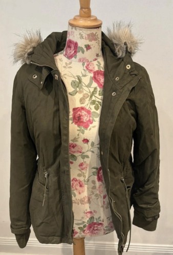 Ladies khaki zara - coat, with