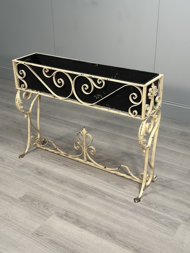 Antique wrought iron garden - antique,