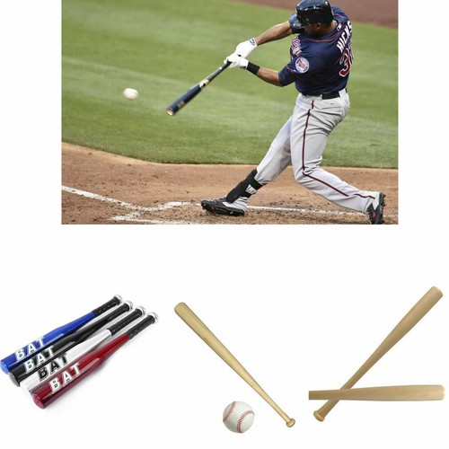Heavy duty wooden baseball - heavy, bat