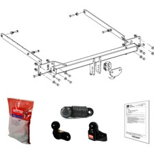 Witter Towbar for Mercedes E-Class Estate / Est 2010-2015 - Flange Tow Bar