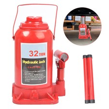 32 Ton Bottle Jack Heavy Duty Hydraulic Lifting Ram Car Van Boat Truck Caravan