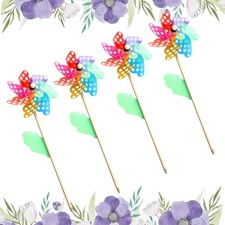  4pcs Exquisite Dot Colorful