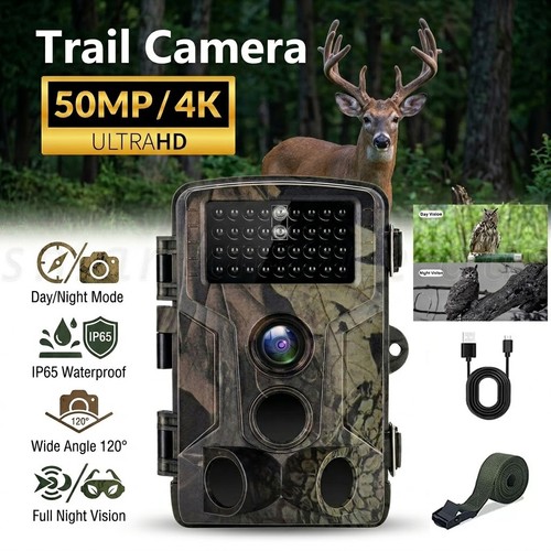 50mp trail camera wildlife - 50mp,