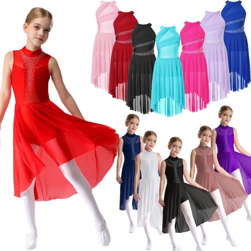 Girls lyrical dance dresses - uk,