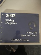 2002 Wiring Diagram F-650, 750 Medium Truck