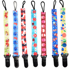 SPIRIUS Dummy Clips,Holder/Soother/Pacifier/chain boys girls baby infant strap 