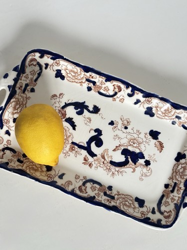 Masons ironstone mandalay blue - masons,