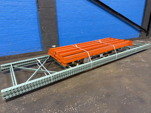Pallet racking lot - pallet,