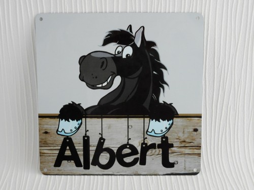 Stable door name plate - stable,