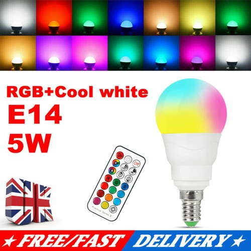 E14 rgb 12colour - e14, 5w