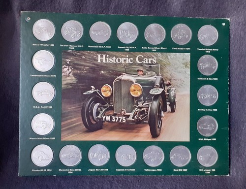 Shell historic cars coin - shell,