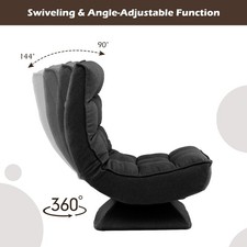 Folding floor gaming chair - floor,