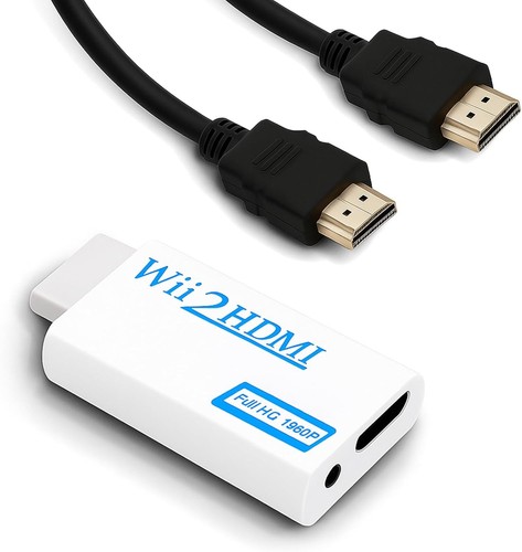 Wii hdmi adapter converter - to,