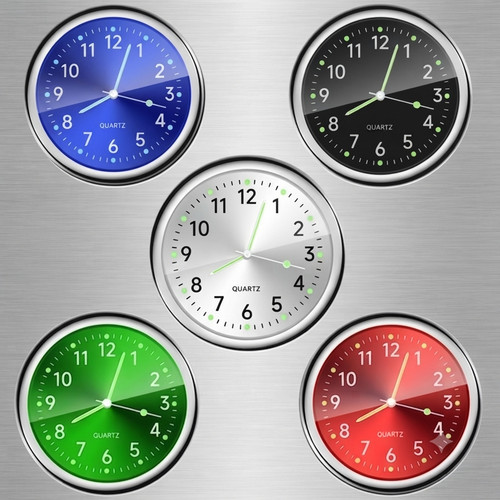 Car dashboard clock mini - dashboard, tiny