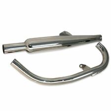 BSA B31 B33 Swept Back Exhaust Pipe And Silencer Kit