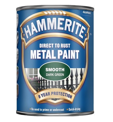Hammerite smooth dark green - hammerite,