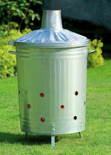 Garden rubbish incinerator - garden,