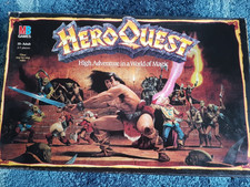 Hero Quest vintage board game