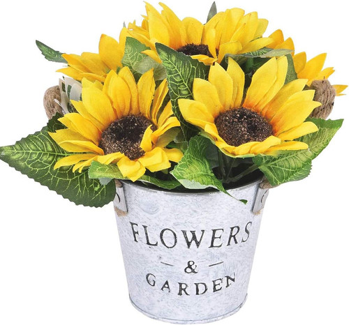 Artificial sunflowers with - sunflowers,