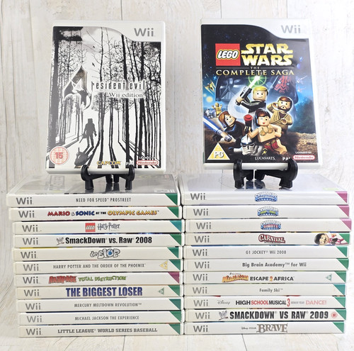 Individual nintendo wii games - wii,