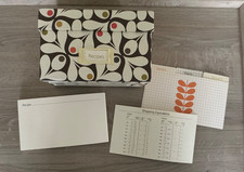 ORLA KIELY RECIPE BOX - BROWN