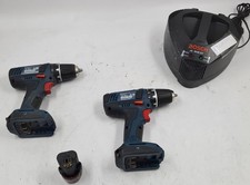Lot of 4 Bosch Cordless Tools GSR 18-2-LI - Used, Working