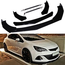 Gloss Black Front Bumper Lip