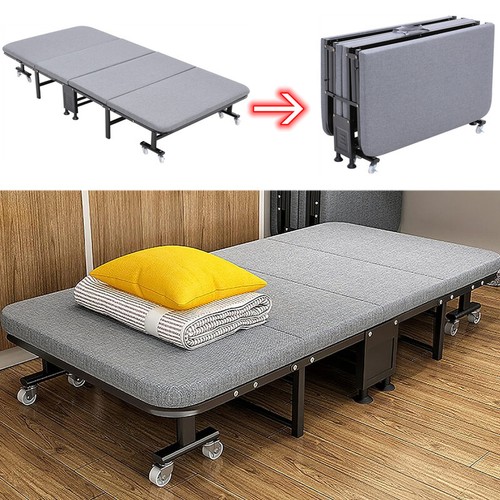 3ft foldable single bed guest - single,