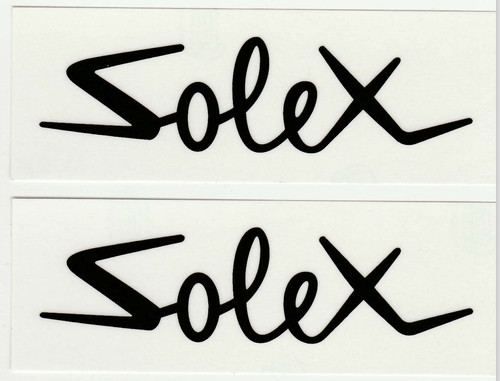 Stickers black solex - stickers,