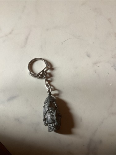 Vintage key ring hand cast - ring, hand-cast